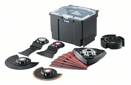 Bosch Accessories 2609256F49 Multifunktionswerkzeug-Zubehör-Set 12teilig 1St.