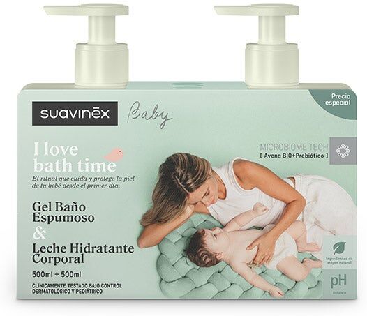 SUAVINEX Duplo I Love Bath Time