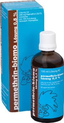 biomo pharma GmbH PERMETHRIN-BIOMO Lösung 0,5% 100 ml 09276235