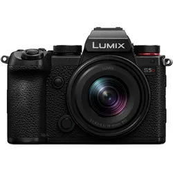 Panasonic DC-S5D Kit (18 - 40 mm, 24.20 Mpx, Vollformat), Kamera, Schwarz