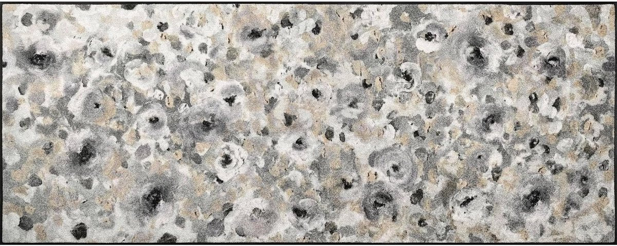 Schoonloopmat Trend Design Deurmat met Antislip en Motief - B/D: 190 x 75 cm