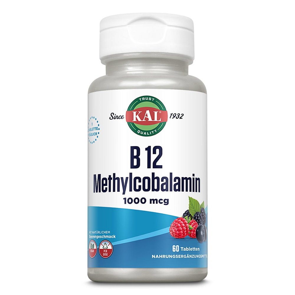 Supplementa GmbH Vitamin B12 Methylcobalamin 1000 [my]g Tabletten 14370255