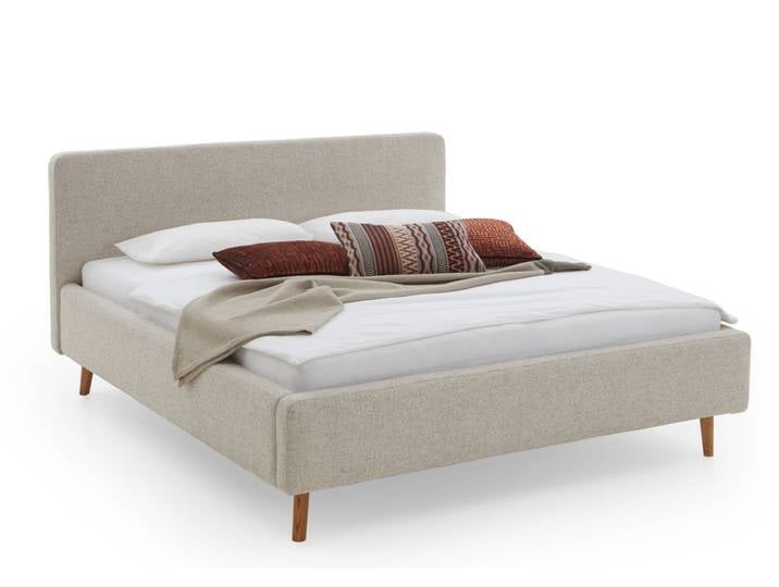 Polsterbett MATTIS 180 x 200 cm beige