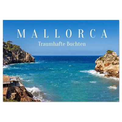 Mallorca - Traumhafte Buchten (Tischkalender 2026 DIN A5 quer), CALVENDO Monatskalender