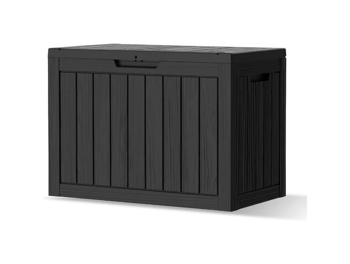 Boîte de rangement extérieure, boîte de rangement extérieure de 45 gallons, boîte de pont étanche, boîte de rangement de Patio verrouillable résistante aux UV