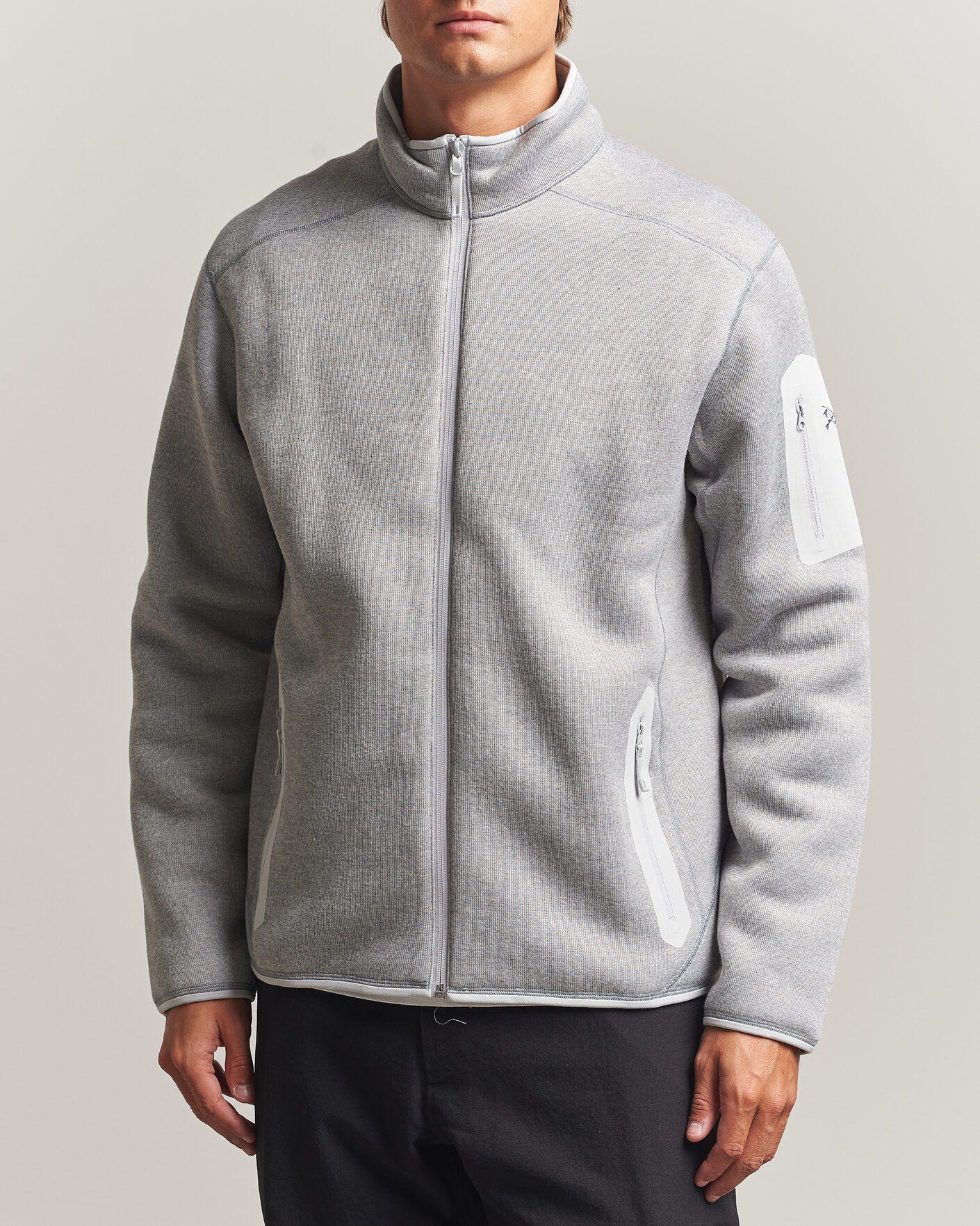 Arc'teryx Covert Full Zip Solitude Heather men M Grå