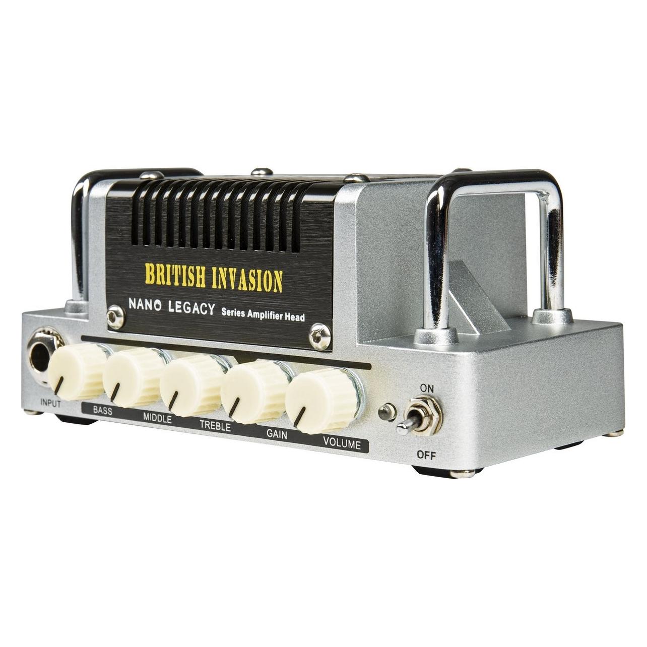 Hotone Nano Legacy British Invasion 5 Watt gitaarversterker top (Gitarre, 5 W) (HOTNLA1)