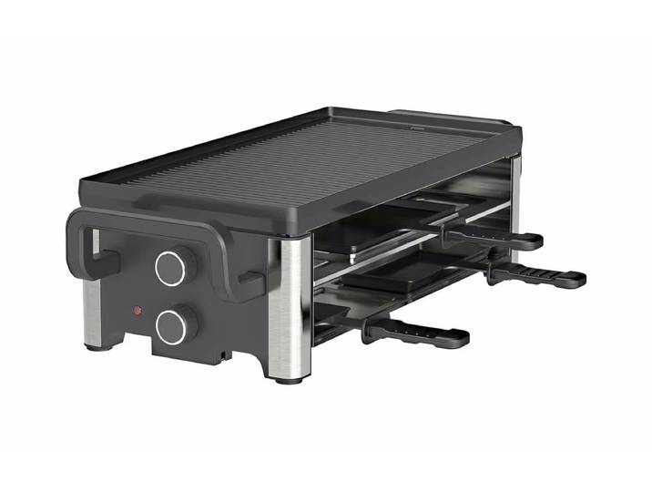 Ohmex Raclette Grill OHM-RCL-2946 – Raclette Ofen/Raclette Grill – schwarz