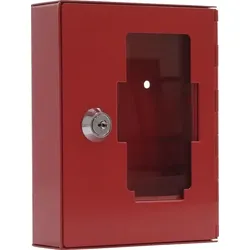 Rottner Notschlüsselkasten NS 1 H150xB120xT38mm rot STA Anz.Hak.1