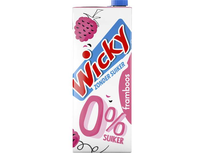 Wicky Framboos Fruitdrank - 1.5 L