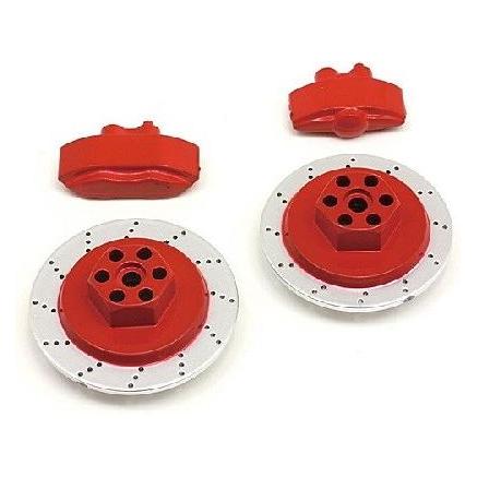 Wittmax E10 Brake Disc & Caliper Set (Red) (Bremsset) (HP33450)