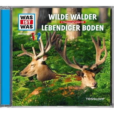 WAS IST WAS Hörspiel-CD: Wilde Wälder/ Lebendiger Boden - Manfred Baur, CD, 9783788628840