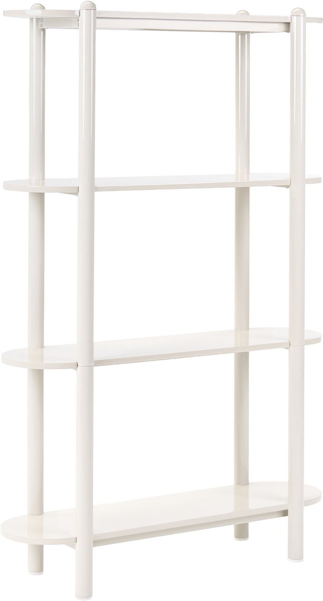 Beliani Granity Boekenkast 3-laags Beige MDF