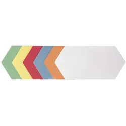 Franken, Zubehör Präsentieren, Moderationskarte Rhombus selbstklebend