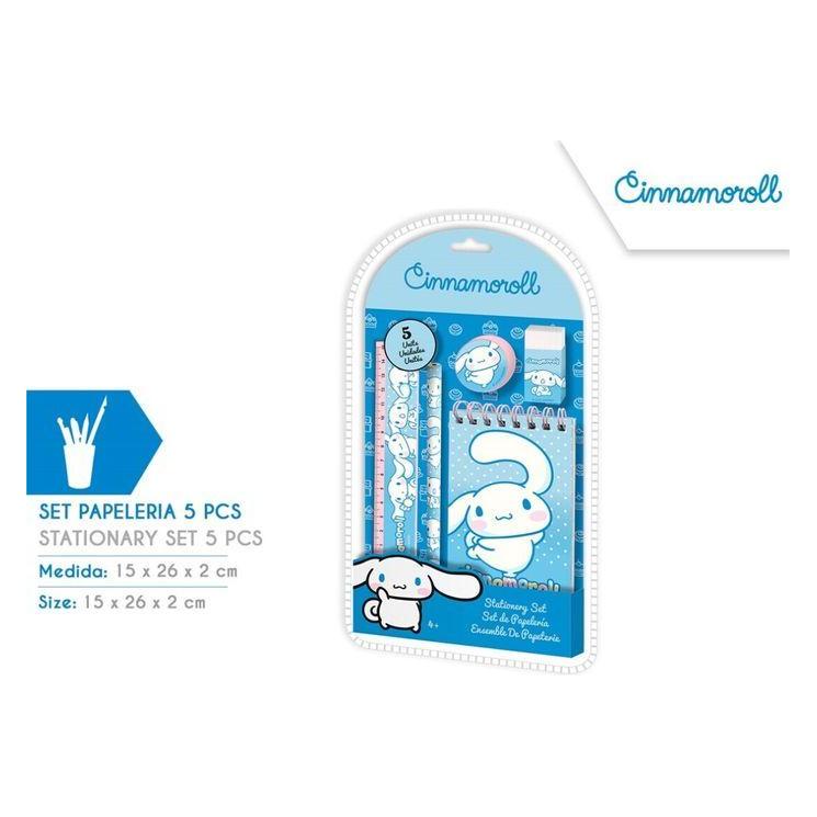 Kids Licensing KIDS HELLO KITTY Cinamaroll stationery set 5 pcs (5x) (68370737)