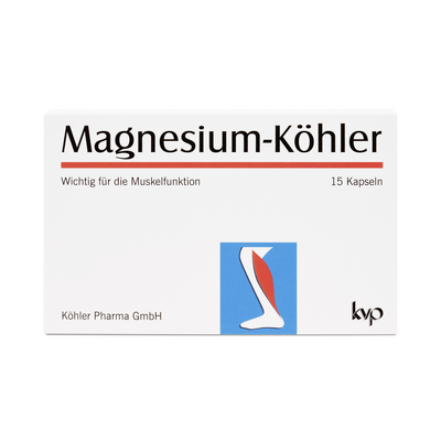 Köhler Pharma GmbH MAGNESIUM KÖHLER Kapseln 15,2 g 06103379