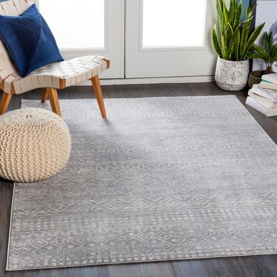 Livabliss Kidd Global Geometric Stripe Area Rug