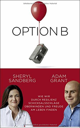 Sheryl Sandberg - Option B: Wie wir durch Resilienz Schicksalsschläge überwinden und Freude am Leben finden - Preis vom 09.10.2026 07:28:09 h