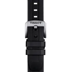 Tissot T852044545 Uhrenarmband 20 mm Kautschuk Schwarz