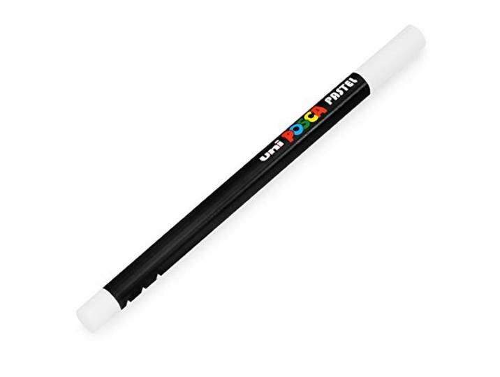 Uni POSCA Pastel - professionele waskleuring - KPA-100 - wit (1) - eenvoudig