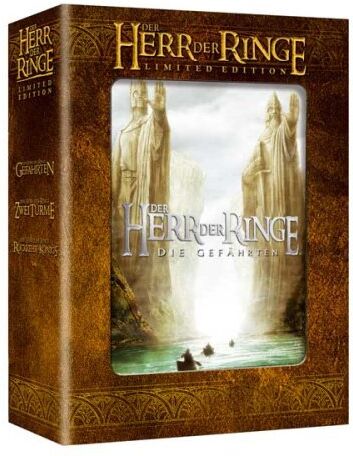 Peter Jackson - Der Herr der Ringe - Die Spielfilmtrilogie (Limited Edition) [6 DVDs] - Preis vom 17.10.2026 19:25:27 h