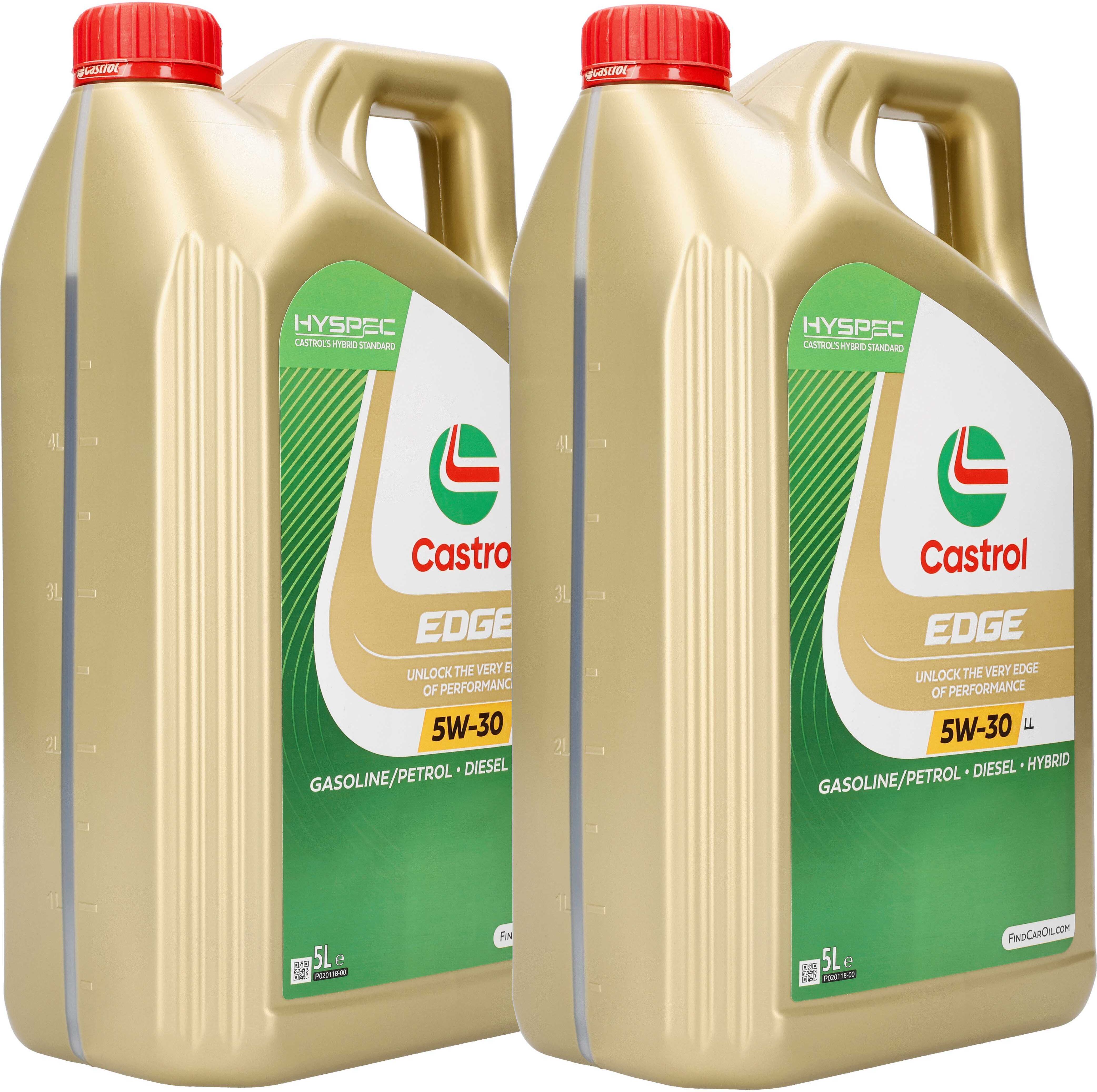 Castrol Motoröl Edge Titanium Fst Ll 5w-30 (10l) 2360-17490 10l