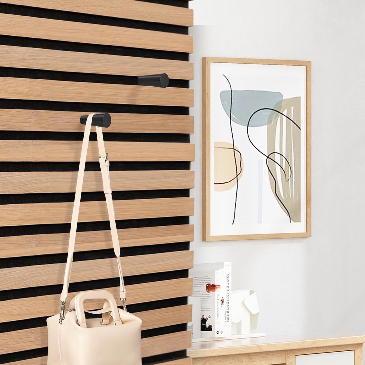 Omgoods Set van 10 Robuuste Wandhaken voor Kleding