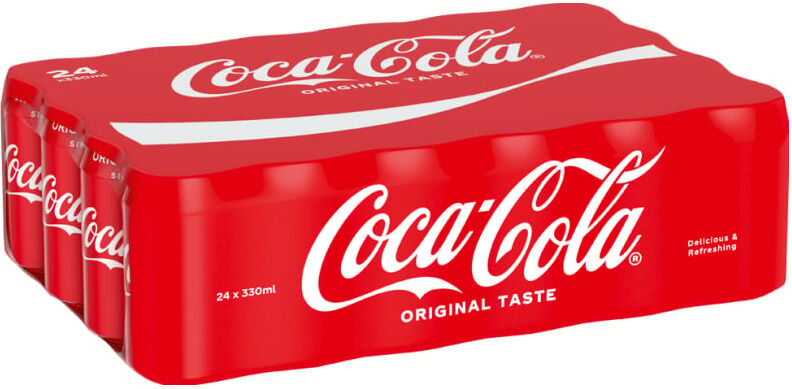 Coca-Cola Dosen 24x0,33L ohne Pfand
