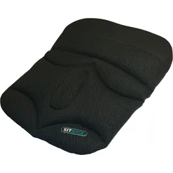Sitback Basic small Fahrzeug Sitzkissen 31,5 x 42 cm 3D Black