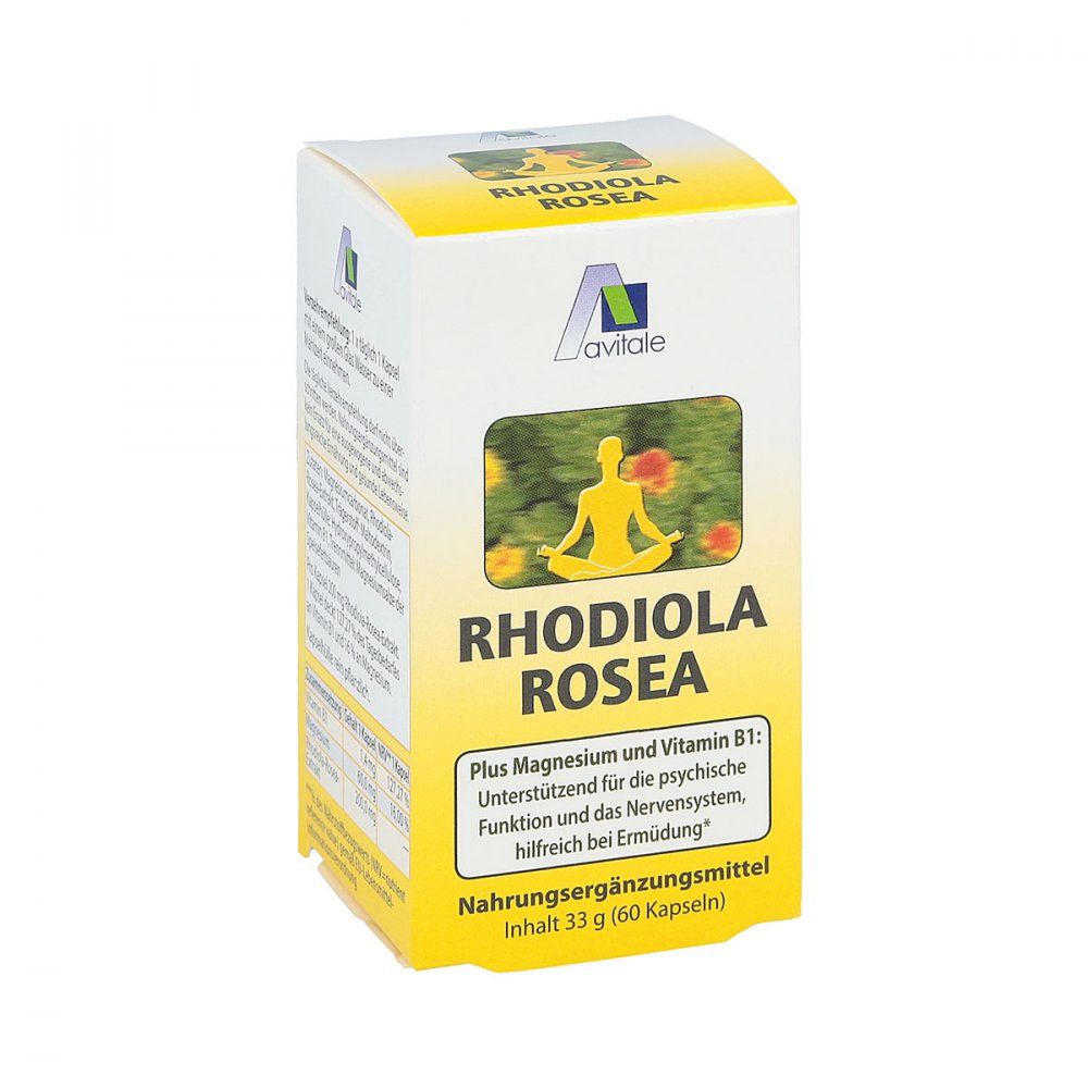 Avitale GmbH Rhodiola Rosea Kapseln 200 mg 00459537