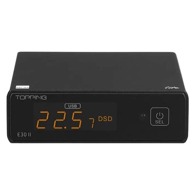 Topping E30 II Lite BK - DAC USB klasy Lite (Display, USB-DAC) (E30 II Lite BK)