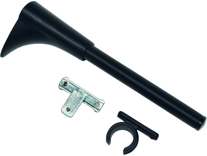 Träger GARDINIA Memphis , schwarz, Gardinenstangenhalterungen, Träger, Serie Einzelprogramm Memphis Ø 16 mm