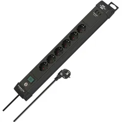 Brennenstuhl, Steckdosenleiste, Ciabatta Elettrica PremiumLine (6x, CEE 7/3, USB-A, USB-C, 3 m)