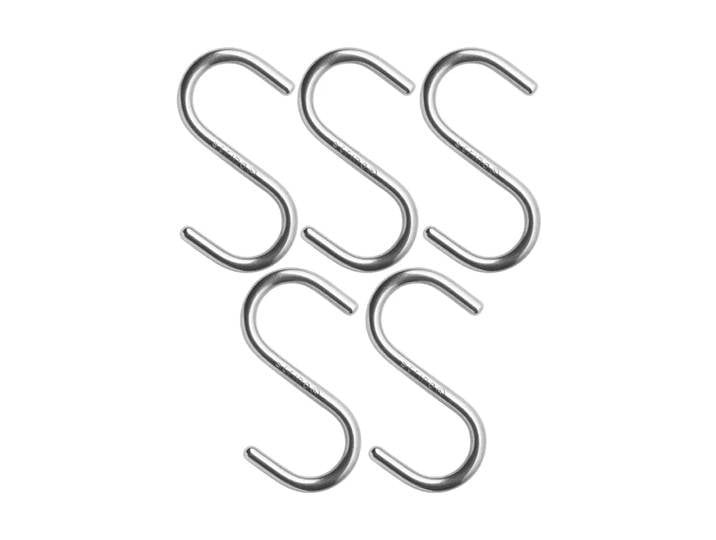 String String crochet en S lot de 5 Acier inoxydable