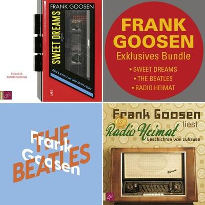 Frank Goosen im Dreierpack: Sweet Dreams / The Beatles / Radio Heimat (Nur bei uns!) - Frank Goosen, Audio, 4251422801751