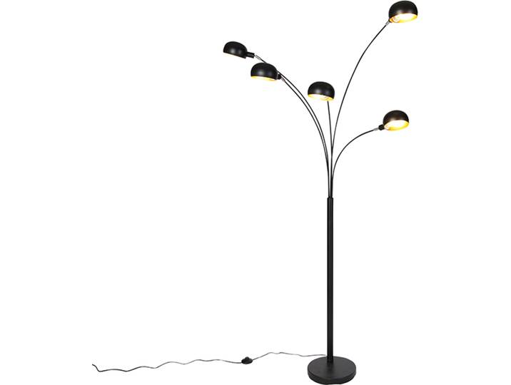 Design Stehleuchte schwarz 5-Licht - Sixties