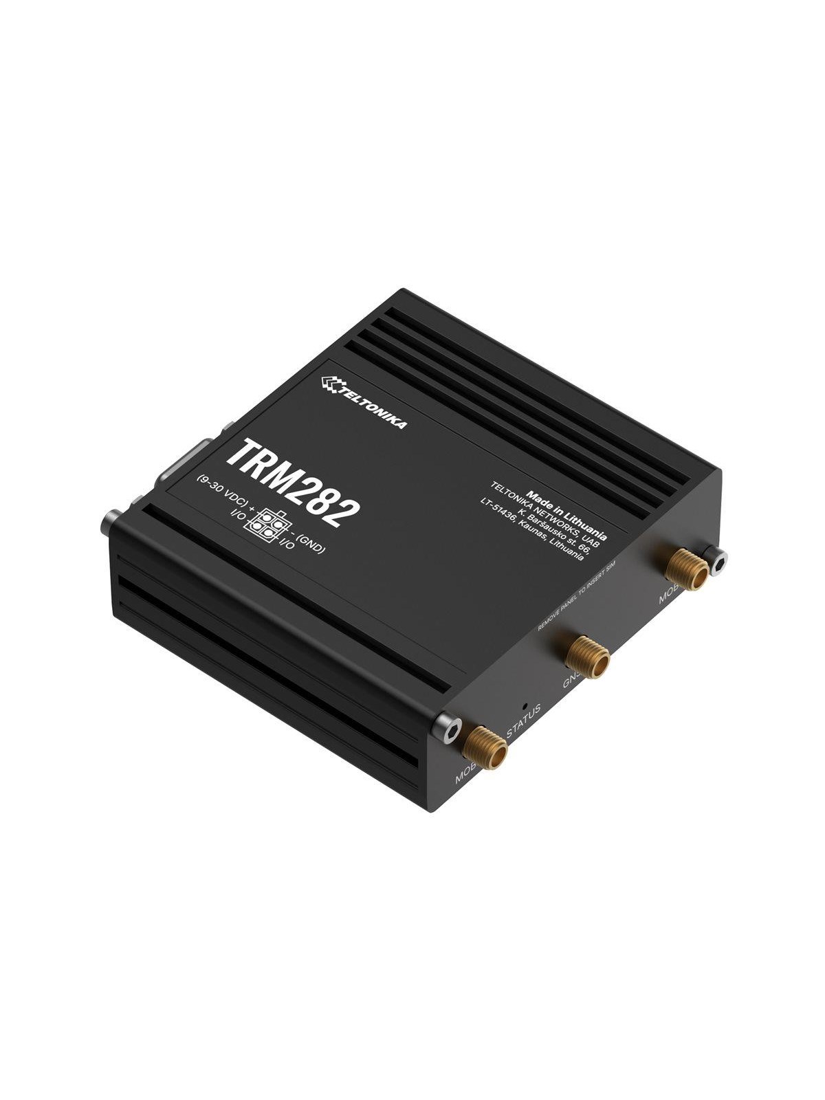Teltonika TRM282 - wireless router - WWAN - LTE - 4G - DIN rail mountable wall-mountable surface-mountable - Wireless router LTE