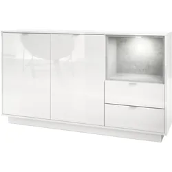 SIDEBOARD Metro Einsatz in Beton Oxid Optik