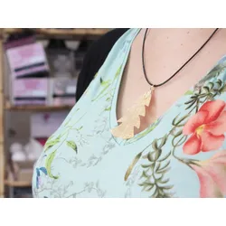 Necklace - Festive Fir - Silver