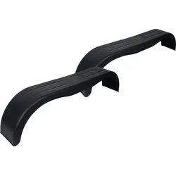 Set aus zwei Tandem-Kotflügeln für einen 13-14" DOMAR D20300-Anhänger, flache Radkästen 1500/240 mm