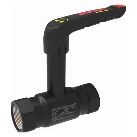 Broen Ballomax DN 50 (2") muffe/muffe, med håndtag FullFlow2018 model. (5705150729348)