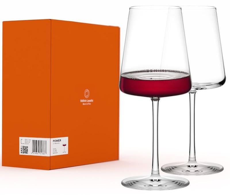 Stölzle Lausitz Power Roodwijnglas Set van 2, 520 ml, Helder