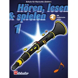 De Haske Hören, Lesen & Spielen 1 für deutsche Klarinette - Lehrbuch