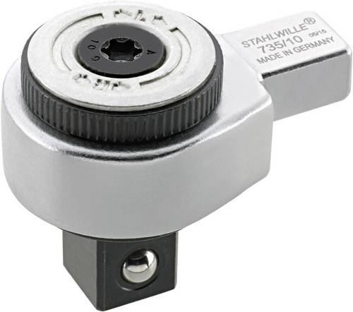 Einsteckumschaltknarre 735/10 1/2 Zoll 9x12mm CR-A-STA STAHLWILLE
