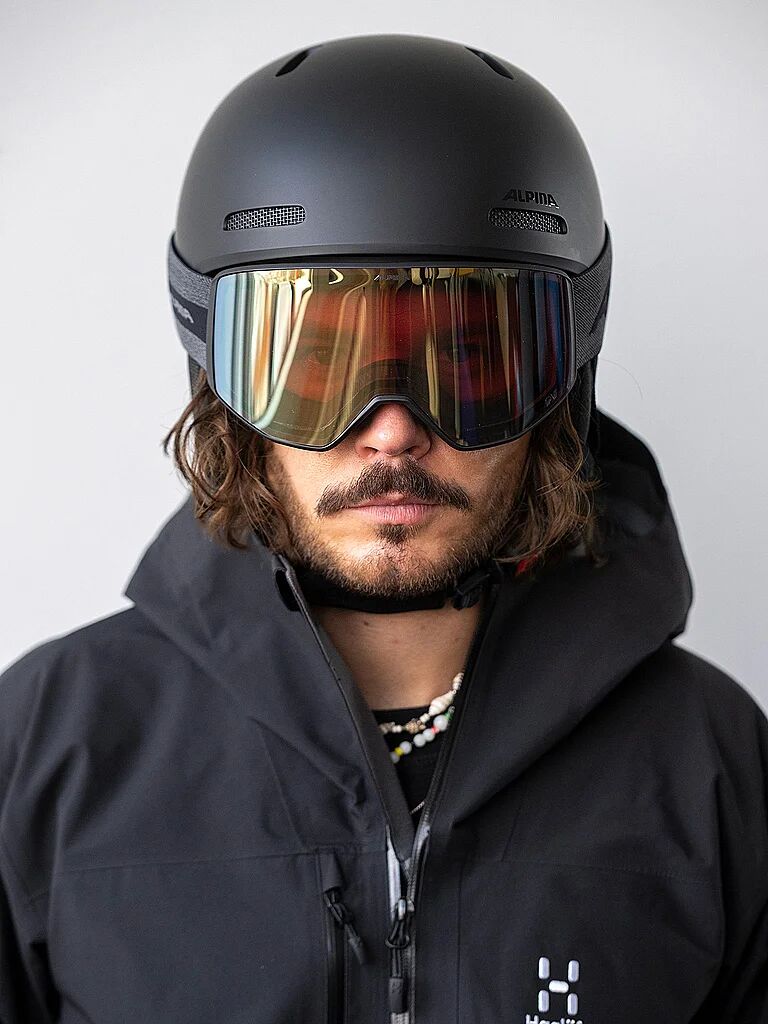 ALPINA Skibrille Venet M QV schwarz B