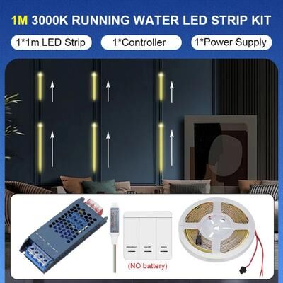 Uplift Picks WS2811 Chasing LED Strip Light With Flowing White Effects 1 M (3000k) 360 Leds 24 V