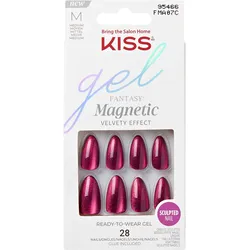 KISS Gel Fantasy Magnetic Nails Stream - pink