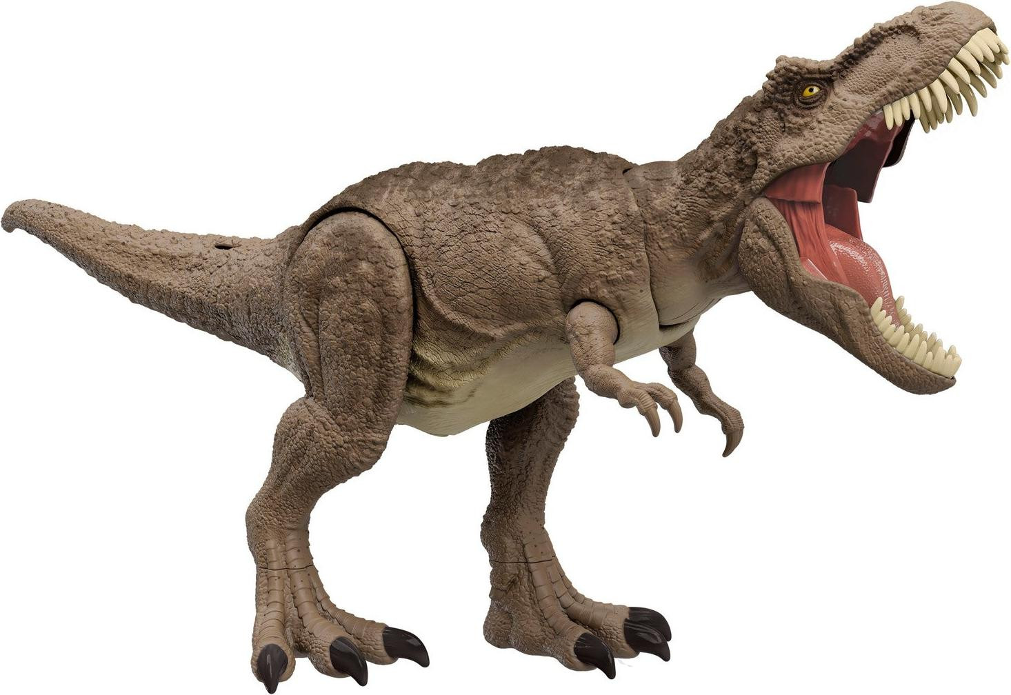 Mattel Jurassic World HXF53 Speelgoed, 4 stuks, Bruin, Kunststof