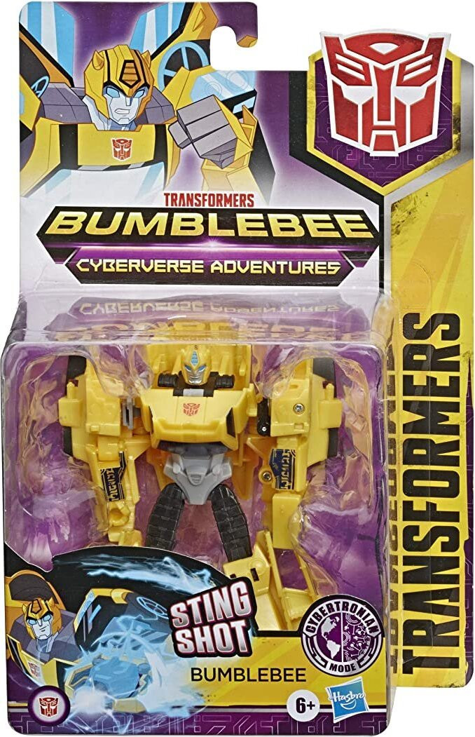 Hasbro Transformers Bumblebee Cyberverse Adventures Actiefiguur Warrior-klasse, 13,7 cm