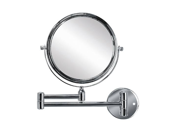 Kleine Wolke Kosmetikspiegel Ridge Mirror Silber ⌀ 26 cm